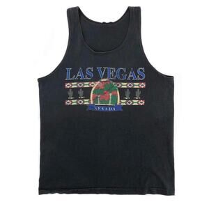 90s Las Vegas Nevada graphic tank top 1990s vintage